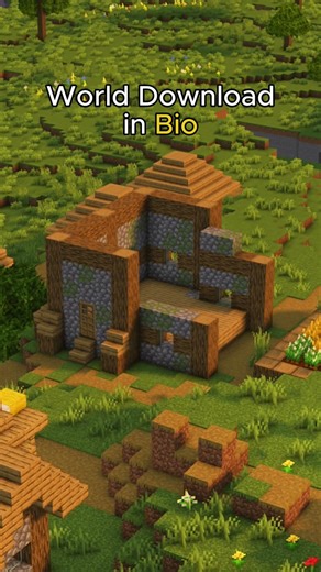 Villager House Transformation 🏠 #minecraft #minecraftbuilding #minecraftbuilds