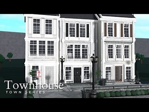 🚦✿ BLOXBURG | Townhouse Build | Roblox Speed Build ✿