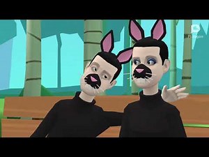 Bart scares Mickey and Minnie while kissing and gets grounded