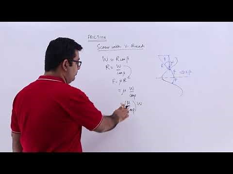 Screw With V- Threads