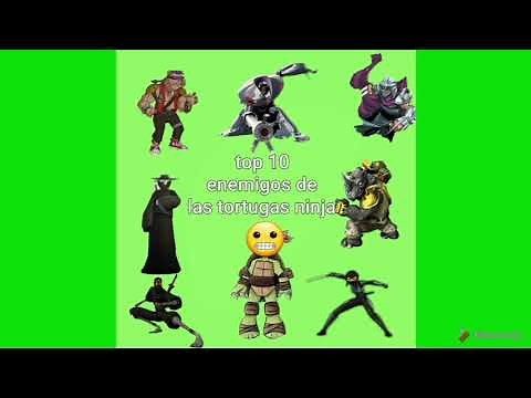 top 10 villanos/enemigos de las tortugas ninja| César Comenta