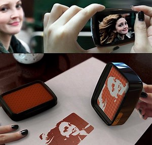 Nifty Digital Camera that Doubles as a Rubber Stamp