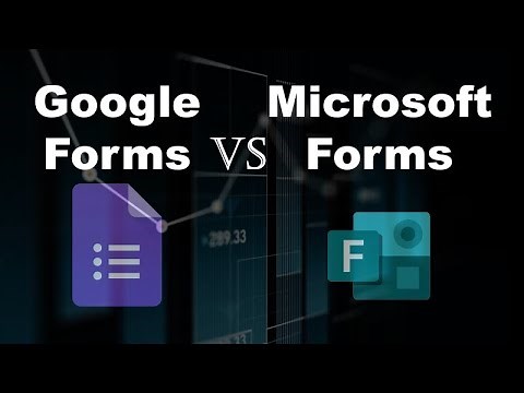 Microsoft forms vs google forms