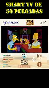 1.1M views · 10K reactions | Disfruta de tus programas favoritos en tu nueva SMART ANDROID TV 4K de 50 PULGADAS DE INNNOVA solo en DISPACASA tu proveedor de confianza #mitaddelmundoecuador #televisores4k #OfertasImperdibles #simpsonsclips #TuProveedorDeConfianza | Dispacasa | Facebook