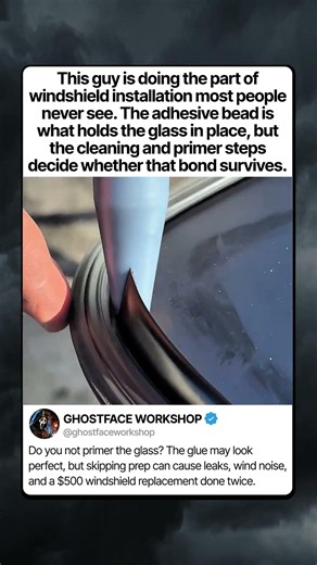 THE WINDSHIELD PRIMER MISTAKE