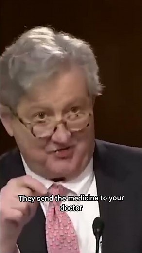 "That's a special kind of Stupid!" Sen. Kennedy Blasts Hypocrisy on Patient Assistance Program #usa