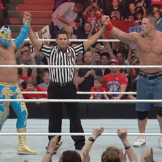 John Cena found one unique and unlikely tag team partner in Sin Cara! | WWE