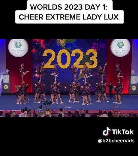 Lady Lux Worlds Day 1: Cheer Extreme Lady Lux Highlights