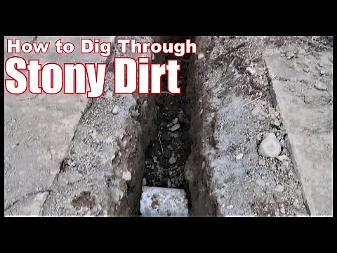 How to Dig Through Stony Dirt / Hydro Trenching / Hydro Excavation