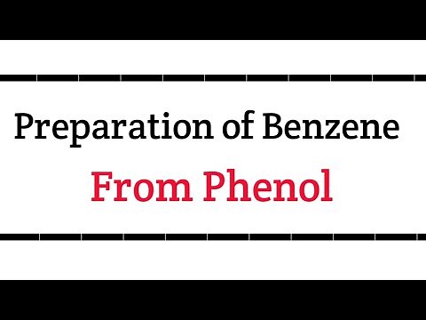 Preparation of benzene from phenol