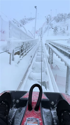 Winter Adventures in Ruka: Snowfall and Coaster Thrills