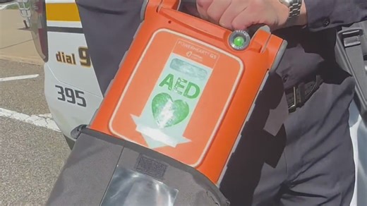 NY officers saluted for saving a man in cardiac arrest