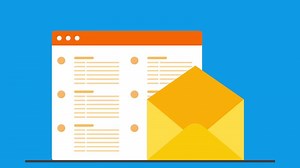 Animation of bug and malicious email concept. Phishing attack, spam, or scam message threatening. Cybers attack and personal data theft. 4k animated resolution