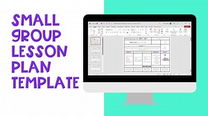 Editable Intervention & Small Group Lesson Plan Templates - Etsy