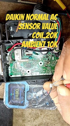 daikin sensor value check #accircuits