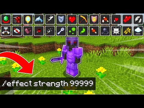 Minecraft UHC but i secretly cheated with /effect..