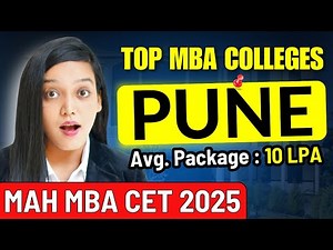Top MBA Colleges In Pune Through MAH MBA CET 2025 ➡️ Cutoffs , Total Fees , Placements , ROI ✅ #mba