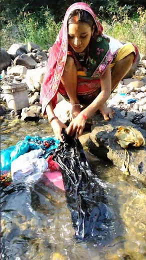 . 🧺 Hard Working Woman of Village | Indian Rural Life | Nature Vlog