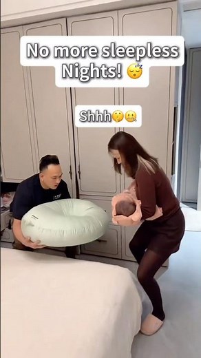 This Automatic Baby Bed is a Total Game Changer! 🤯😴#babysleep