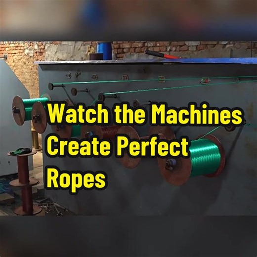 Rope Production Secrets Revealed! Step Inside Our Efficient Factory! #Craftsmanship #ManufacturingProcess #MadeInChina #QualityAssurance #CustomProducts