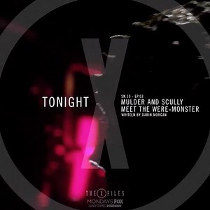 Tonight at 8/7c, Mulder and Scully track down a monster. | The X-Files