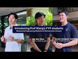 NTU MAE Final Year Robotics Projects – Robotic Arm with Vision System