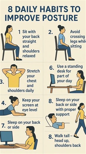 Your Posture is Ruining Your Health — Fix It With These 8 Habits