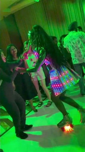 ✨ LED ROLLER DANCERS – Futuristic Light Performance