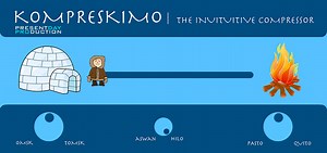 Kompreskimo free compressor effect plugin for Windows and Mac