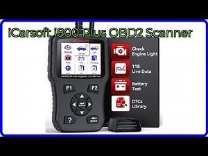 REVIEW: iCarsoft i800 Plus OBD2 Scanner. ESSENTIAL details.