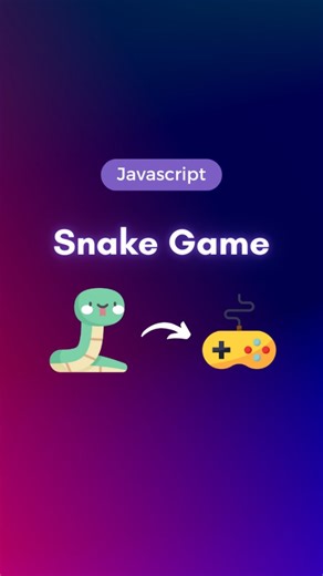 Mukul | Developer on Instagram: "Snake Game Built using JavaScript 🤯 #snake #games #snakegame #javascript #learnjavascript #learntocode #trending #viralreels #softwaredeveloper #projectbasedlearning #programming #codinglife💻 #amazingproject #frontenddevelopment #interviewquestions"