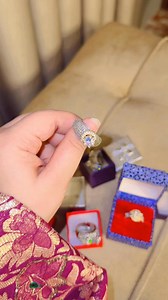 Dekho ei matha noshto Finger ring gulo! Diamond fail!! 💎💎 Mazuza collection theke nilam🥰 | ALRIN Stories