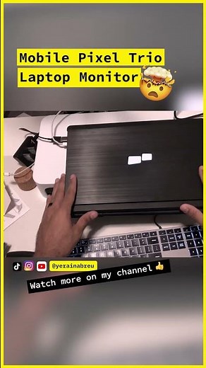 The (BEST) Tri-Screen Laptop Monitor Setup 🤩 Mobile Pixel Trio Max Unboxing, Review, & Installation