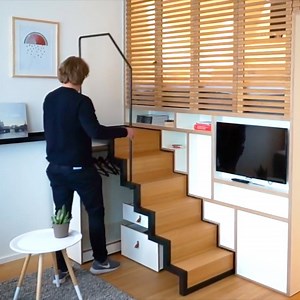 1M views · 2.6K reactions | These space-saving lofts combine home and office.  | Insider Home | Facebook