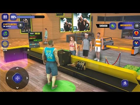 Gym simulator 3D Gym Games Gameplay | Moggi Gaming