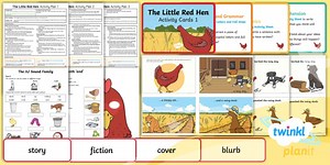 The Little Red Hen Guided Reading Y1 Unit Pack