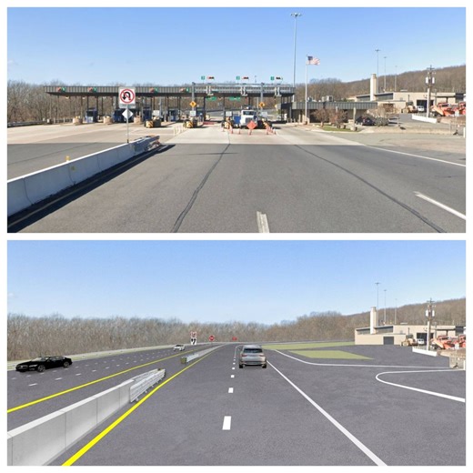 The massive transformation happening on the Pa. Turnpike is literally changing the landscape