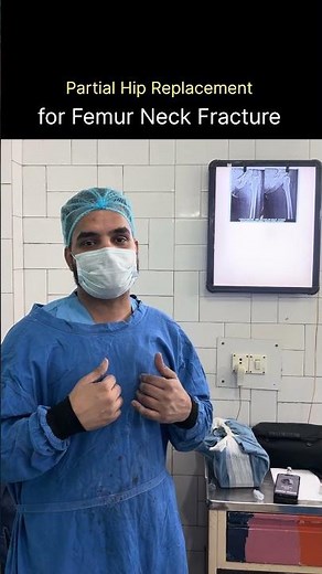 Partial Hip Replacement for Femur Neck Fracture | Orthopedic Surgeon Explains
