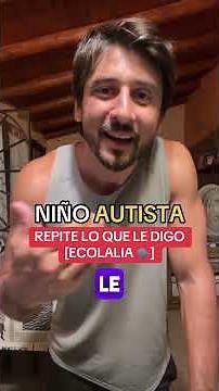 AUTISM CHILD REPEATS WHAT I SAY. WHAT ARE ECHOLALIAS? 🔥