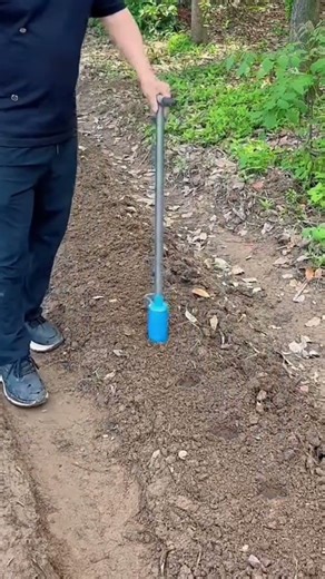 Innovative Soil Puncher Tool Makes Gardening Much Faster and More Efficient for Everyone!