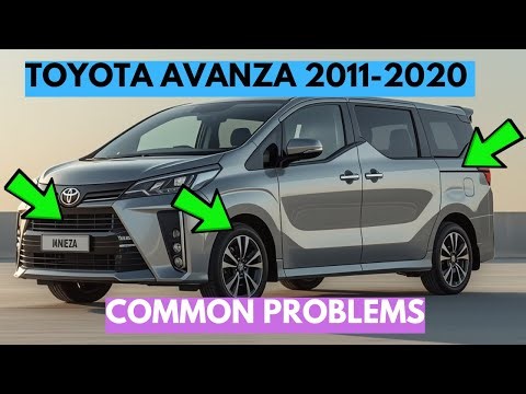 Most Common Problems of the Toyota Avanza 2011 - 2020