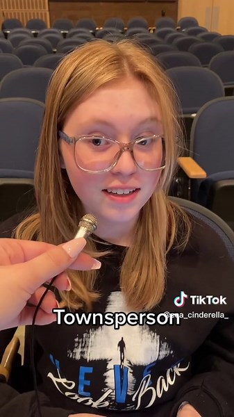 Cinderella Rehearsal Reactions in Theatre