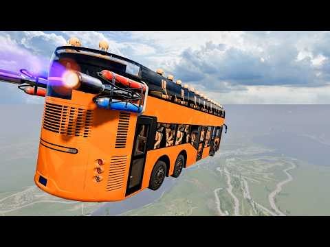Epic High Speed Car Jumps #380 – BeamNG Drive | CrashBoomPunk
