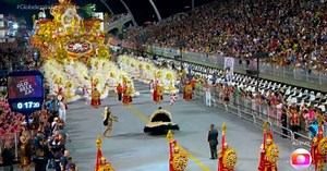 Independente Tricolor faz desfile grande e luxuoso para abrir o Grupo Especial de São Paulo