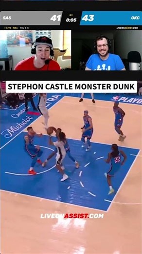 Stephon Castle VIOLENT dunk