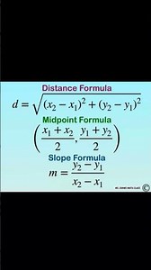🔥 Distance & Midpoint Formula | 1 Minute Quick Trick Explained#maths