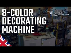 8-Color Total Transfer Decorating Machine