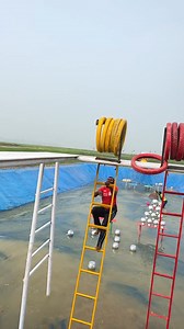 so many difficult steps in this water challenge #watergame #obstaclecourse | SS Food Challenge