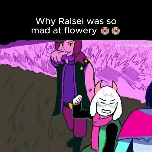 Ralsei is MAD at FLOWERY #deltarune