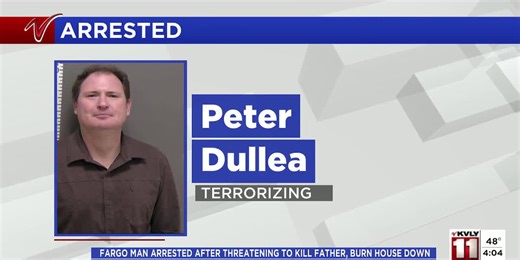 Fargo man arrested after threatening to kill father, burn house down